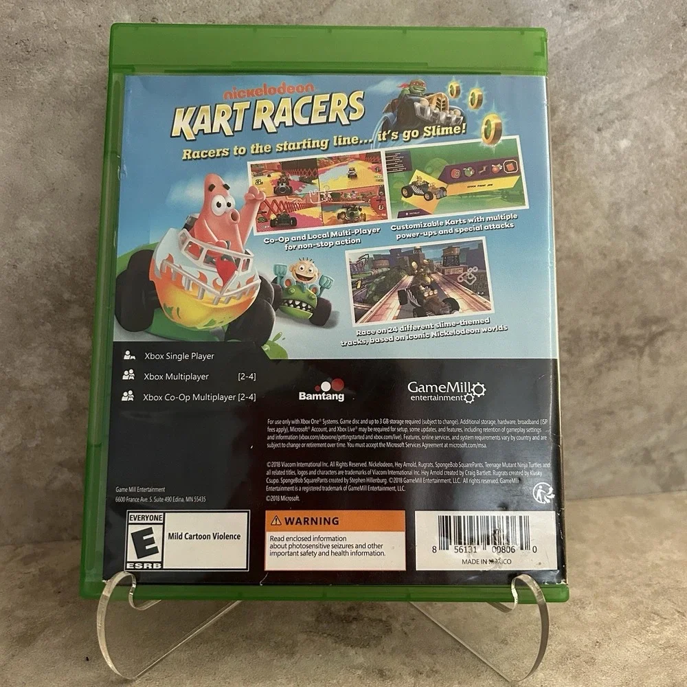 N/A nickelodeon kart